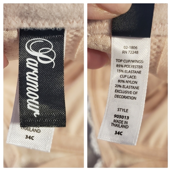 NWT Paramour "Mila" Maternity Bra - Sz 34C US - Picture 5 of 7